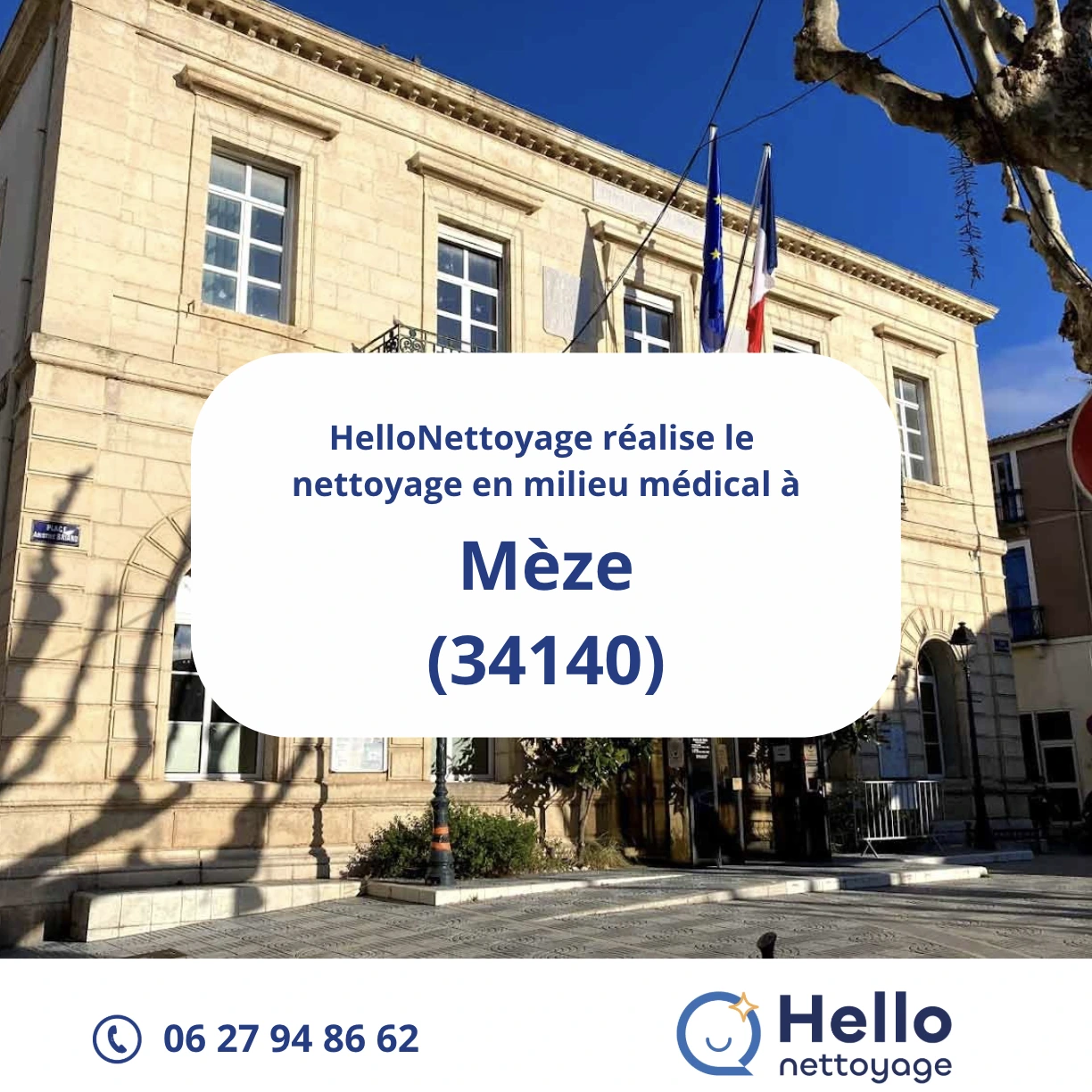 Nettoyage médical à Mèze HelloNettoyage